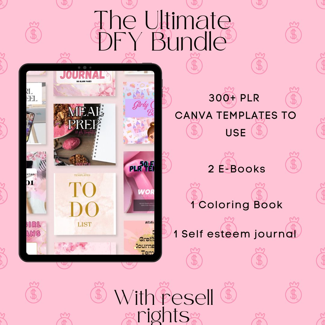 PDP ULTIMATE DFY STARTER BUNDLE