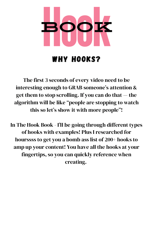 THE HOOK BOOK